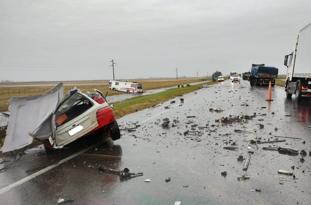 Grave siniestro vial en la Ruta 3