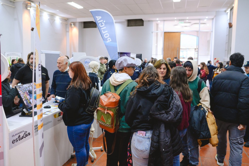 Se desarrolló la primera jornada de la Expo Olavarría Estudia