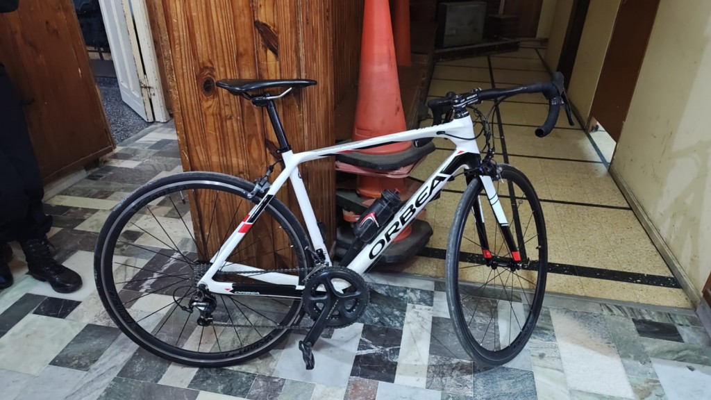 Recuperaron bicicleta de competencia hurtada a Nehuén Erripa