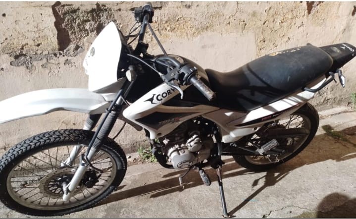 Mediante el uso de cámaras, hallaron moto sustraída