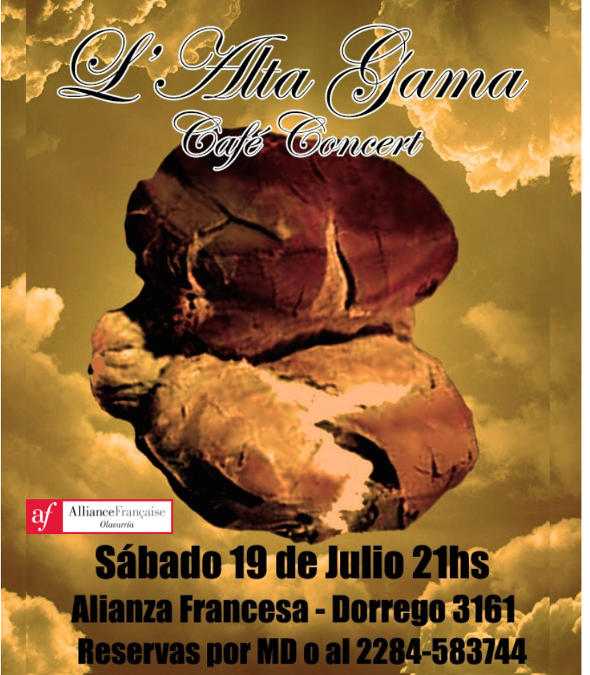 Café Concert en la Alianza Francesa