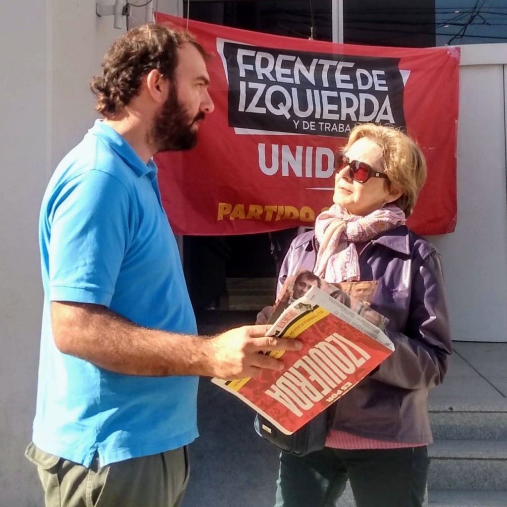 Agustín Mestralet encabezará la lista del FIT-U en Olavarría