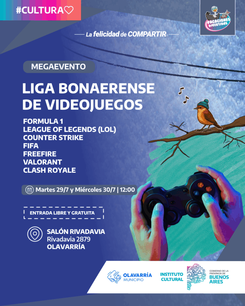 Fecha de la Liga Bonaerense de Videojuegos en Olavarría