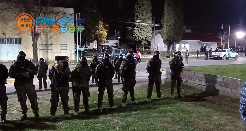 Fueron tres los detenidos en la manifestación
