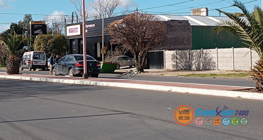 Falleció un ciclista en un accidente de tránsito sobre la avenida Pringles