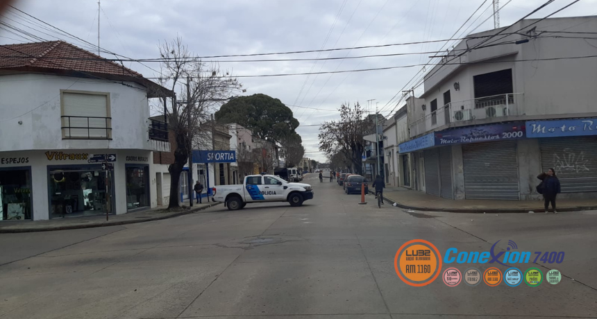 Levantan el vallado de la zona de la Comisaría Primera