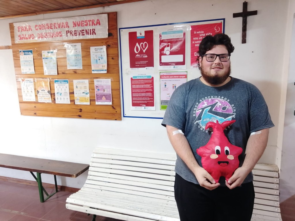 “Es importante donar porque todos los días se necesitan transfusiones en el hospital”