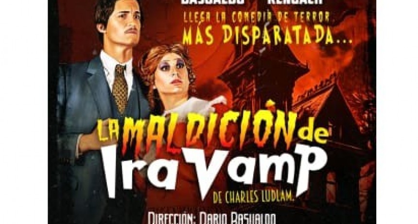 La obra de Teatro “La Maldición de Ira Vamp” se presenta en Azul