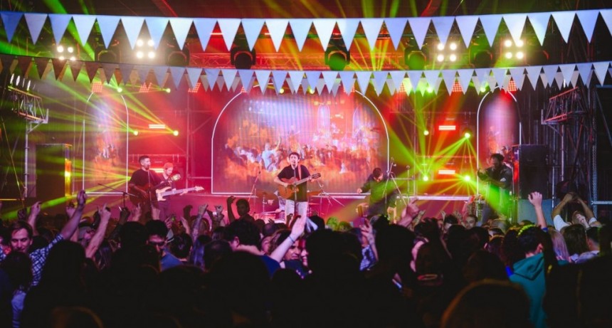 Se realizó la 'Peña de Encuentro' para festejar el 9 de Julio 