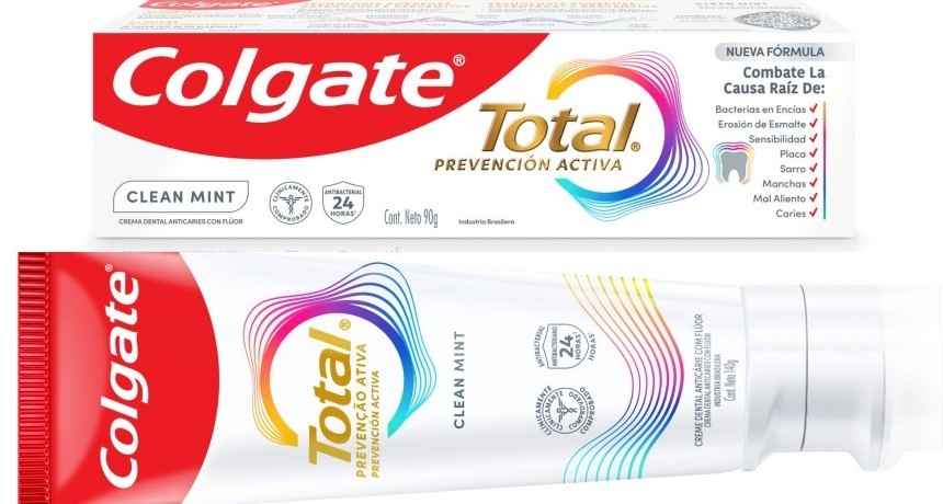 Retiran crema dental Colgate Total Mint del mercado