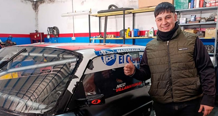 Villamayor recuperó el auto, y corre en La Plata