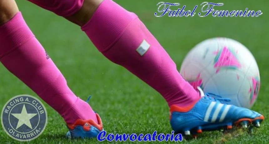 Convocatoria para Fútbol Femenino