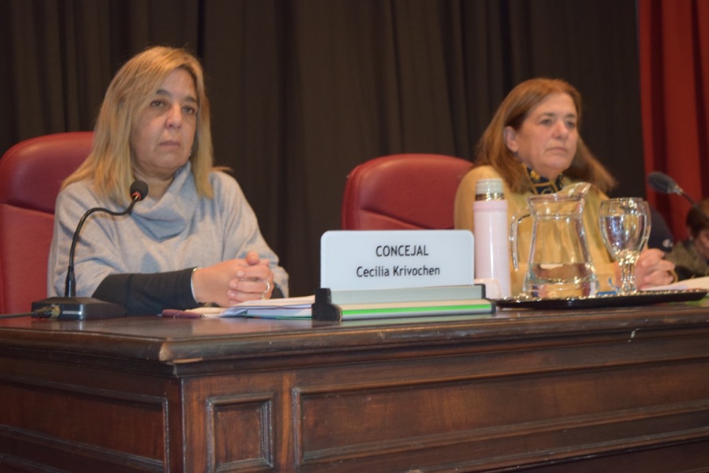 Presidido por la concejala Cecilia Krivochen sesionó este jueves el Concejo Deliberante de Olavarría donde se trataron 49 expedientes