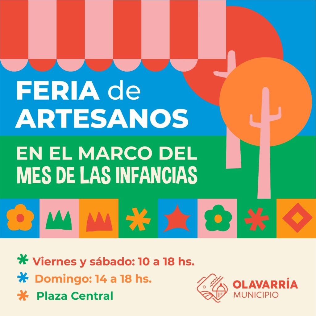 Nueva Feria de Artesanos en la Plaza Central para el finde