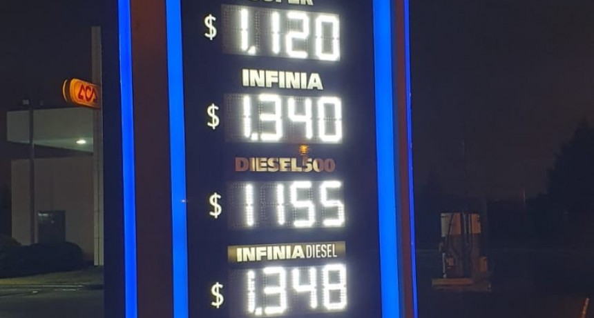 Inició agosto con una nueva suba en el precio de los combustibles