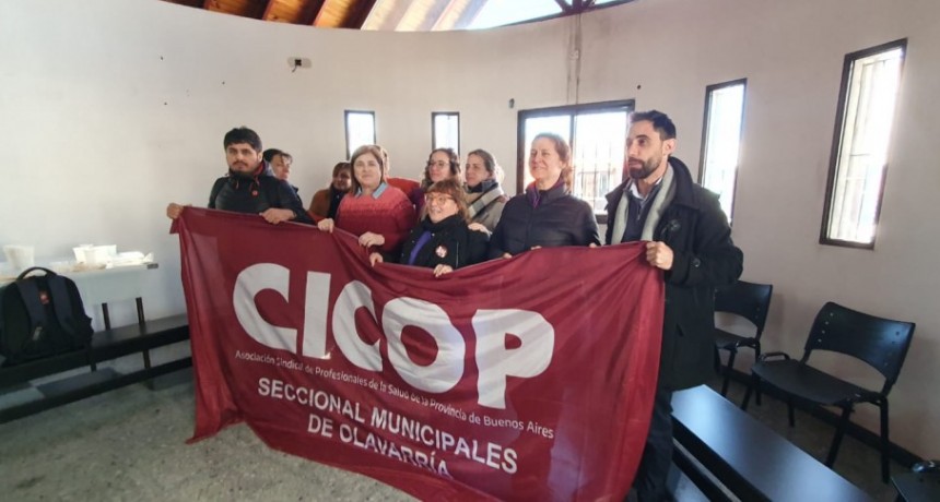 Profesionales de la Salud municipales con representación gremial de CICOP