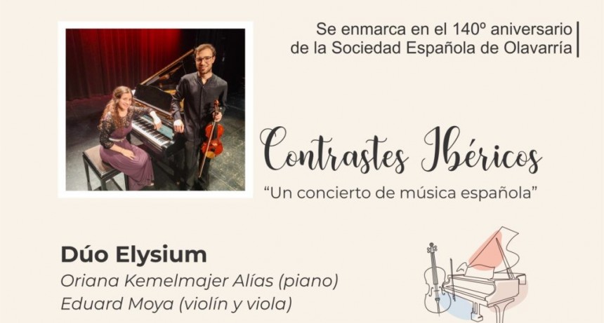 Concierto por el 140° aniversario de la Sociedad Española de Olavarría