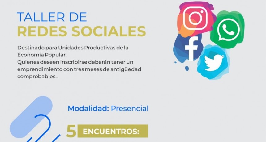 Taller de redes sociales para Unidades Productivas en el CIIT