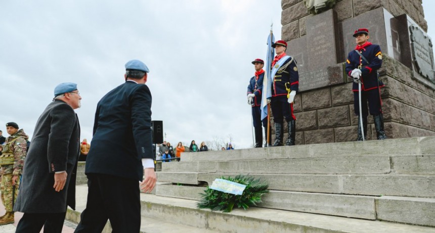 Se desarrolló el acto por el 174º aniversario del fallecimiento de San Martín