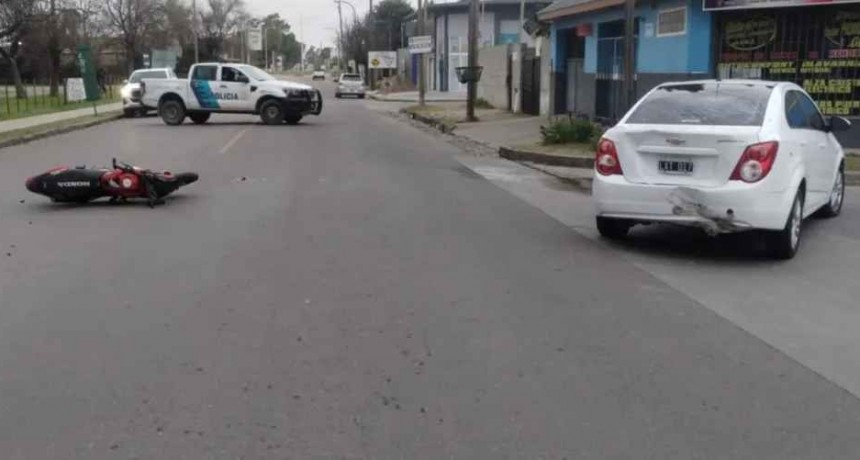 Falleció un motociclista involucrado en un hecho de tránsito este sábado