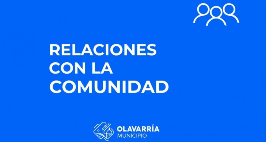 Convocatorias de la Dirección de Relaciones con la Comunidad