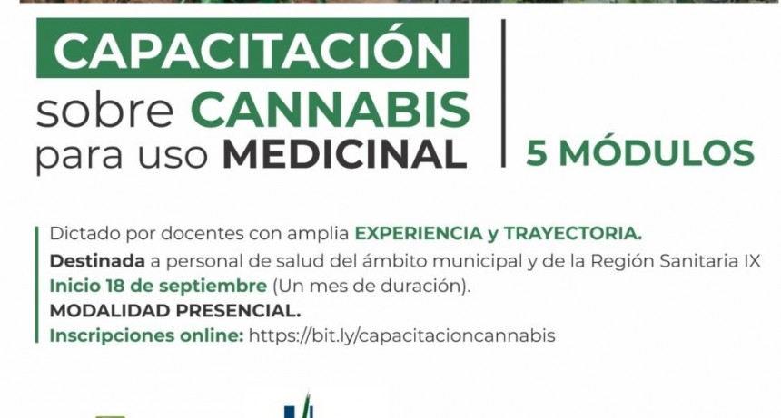 Capacitación destinada a personal de salud sobre cannabis para uso medicinal