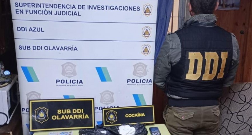 Detenido acusado por venta de estupefacientes