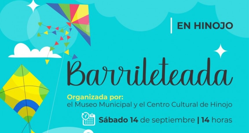 El Museo Municipal y el Centro Cultural de Hinojo invitan a una Barrileteada