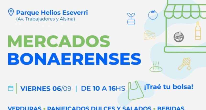 Llega una nueva edición de Mercados Bonaerenses