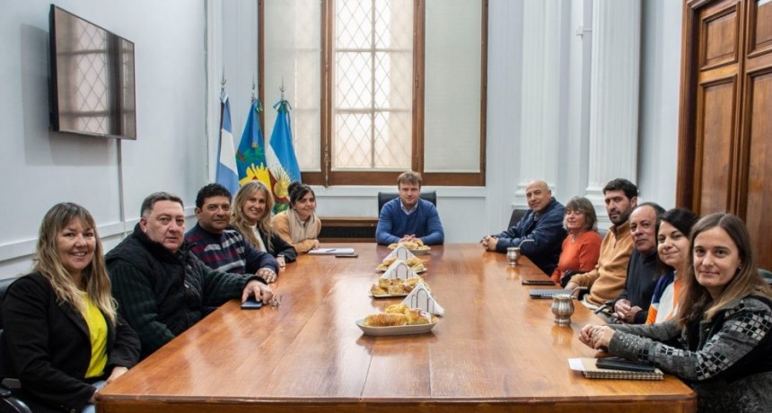 El Intendente Wesner se reunió con Delegados Municipales