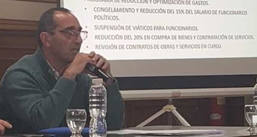 Azul: Ante la crisis que afronta el Municipio, el intendente Sombra anunció medidas