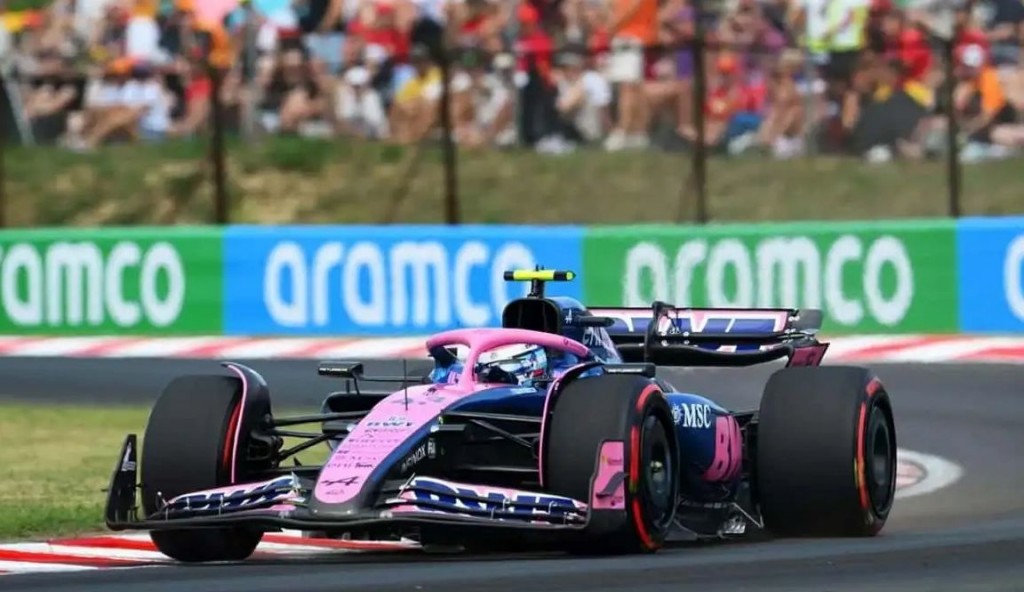 F1: Colapinto tuvo un domingo difícil en Hungría