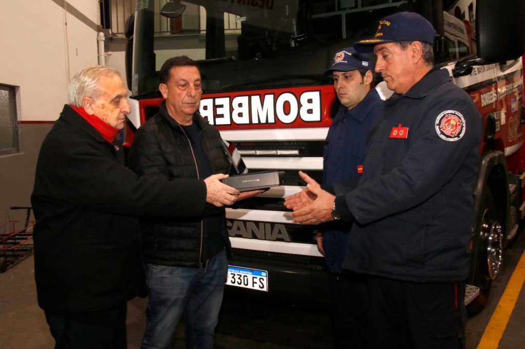 Bomberos incorporó nueva tecnología de geolocalización
