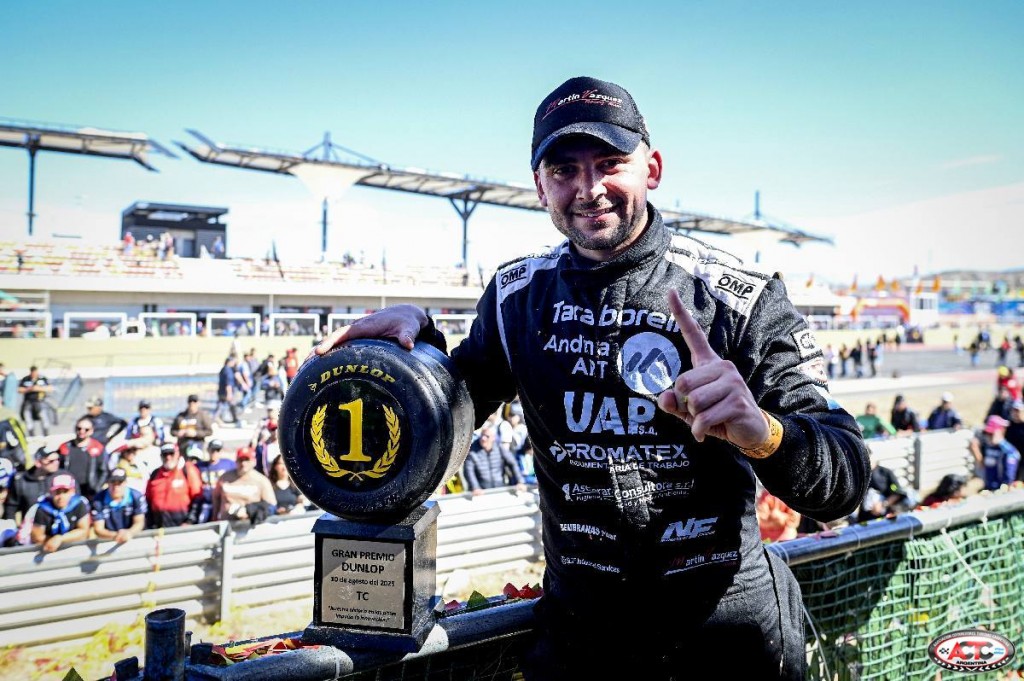 TC: Primera victoria para Martín Vázquez