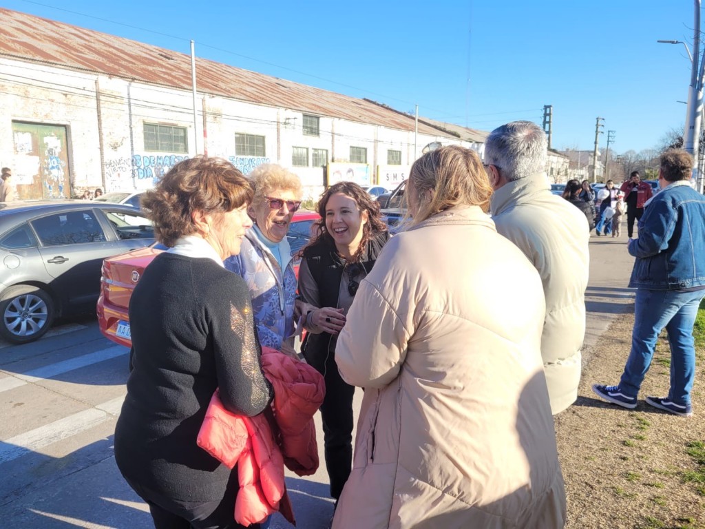 Con Vergel y Matrella a la cabeza, Somos Olavarría recorre barrios y localidades 