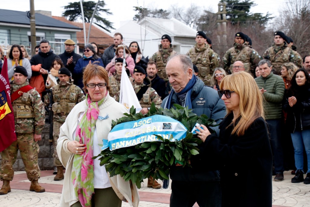 Olavarría: Homenajearon al 'Padre de la Patria'