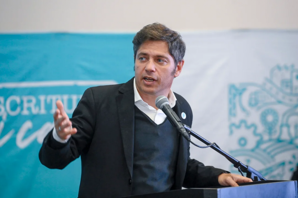 Kicillof anunció un proyecto para reactivar la obra pública en la provincia
