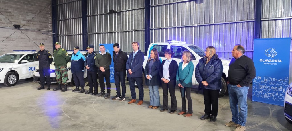 Presentaron ocho nuevos patrulleros para que use la policía en Olavarría