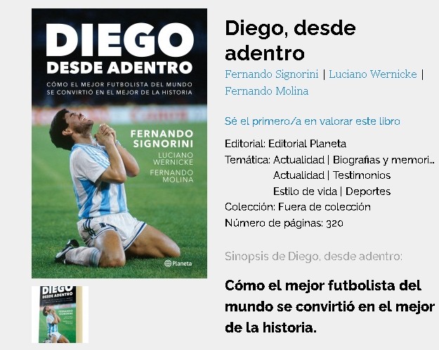 'Diego, desde adentro'