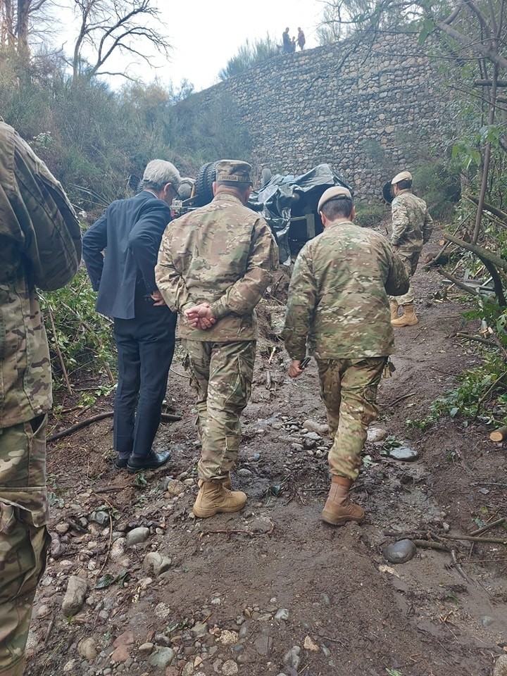 San Martín de los Andes: Olavarriense sigue internado tras vuelco del camión del Ejército