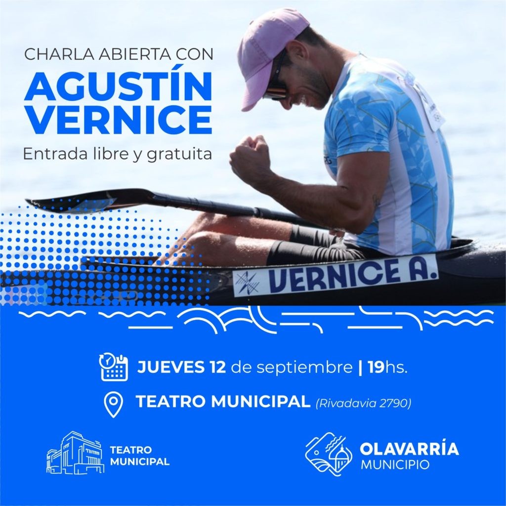 Charla Abierta con Agustín Vernice en el Teatro Municipal