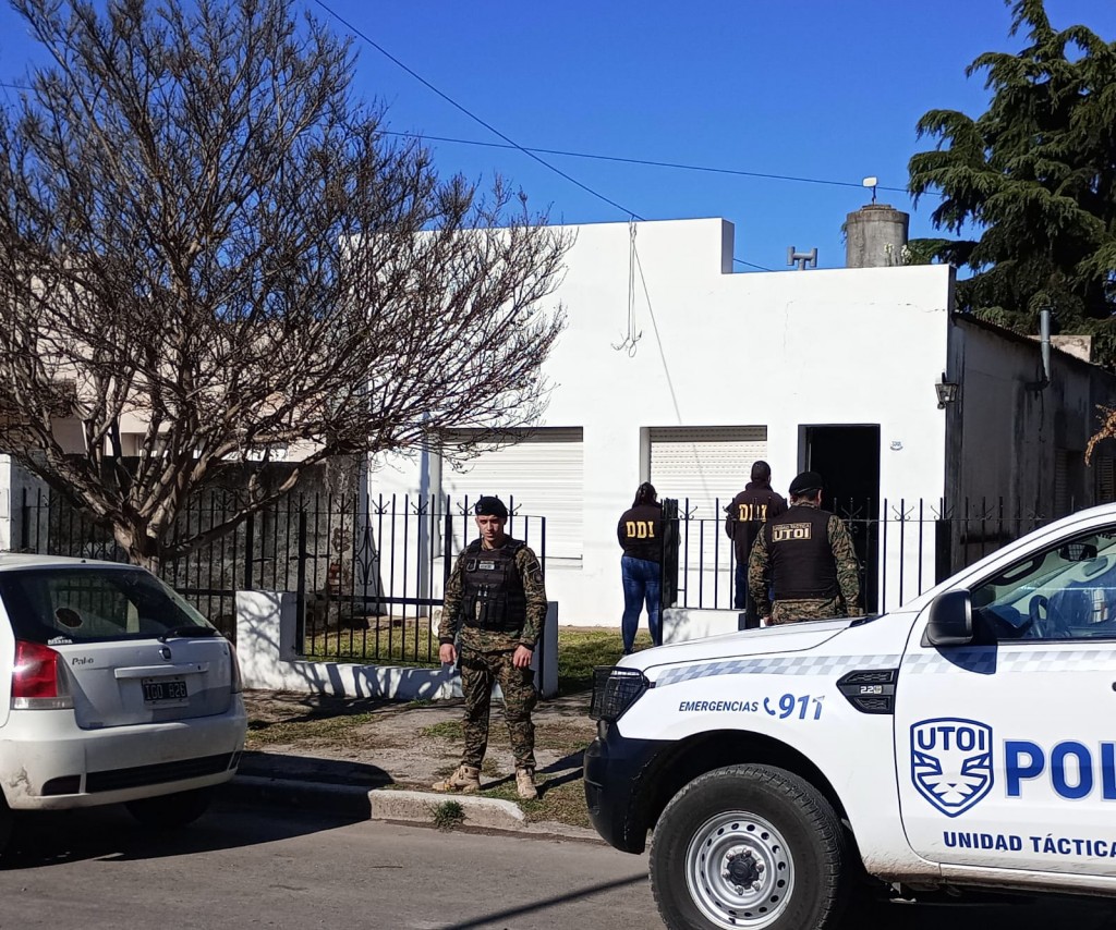 Allanamiento en el barrio Hipólito Yirigoyen por ‘transferencias fantasmas’