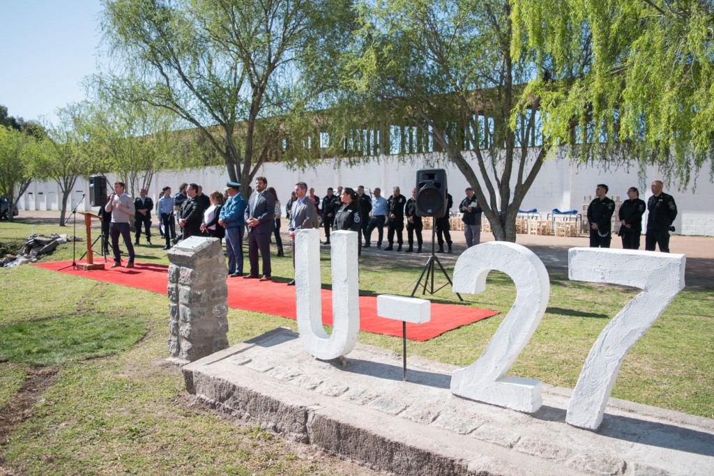 Wesner participó del acto por 31º aniversario de la Unidad 27