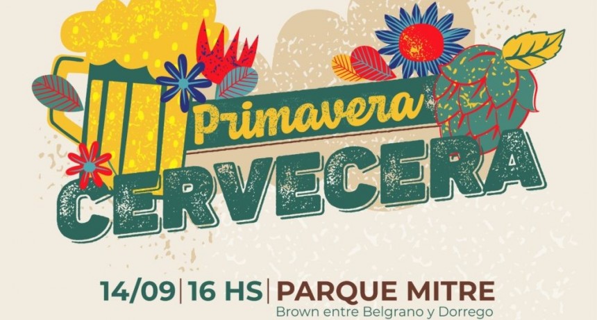 Llega “Primavera Cervecera” al Parque Mitre