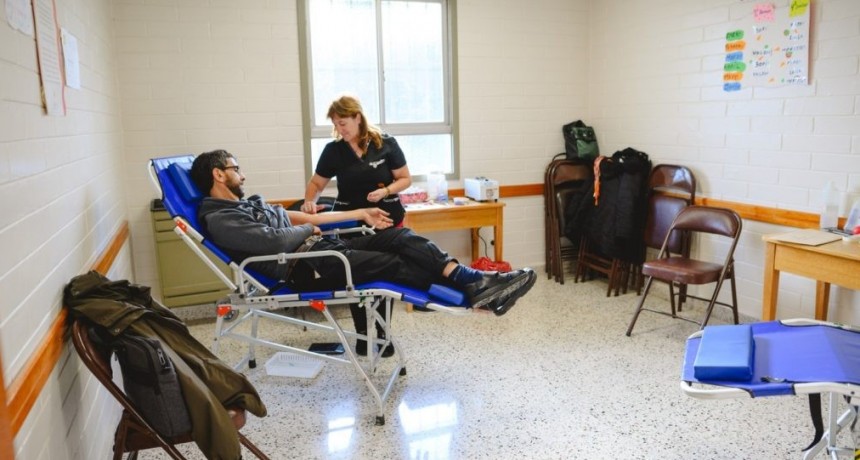 Hemoterapia municipal invita a una nueva colecta externa de sangre de donantes voluntarios