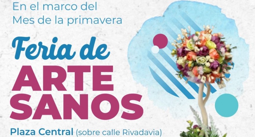 Continúa la Feria de Artesanos por el Mes de la Primavera