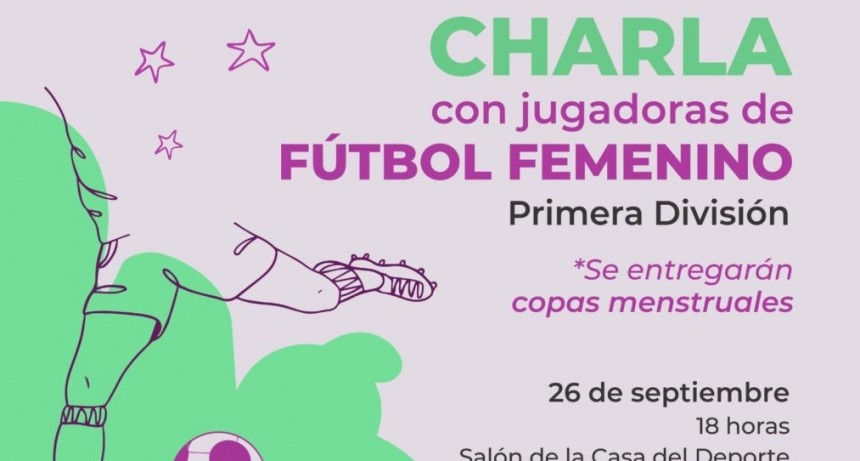 Género y Deporte: Charla destinada jugadoras de fútbol femenino