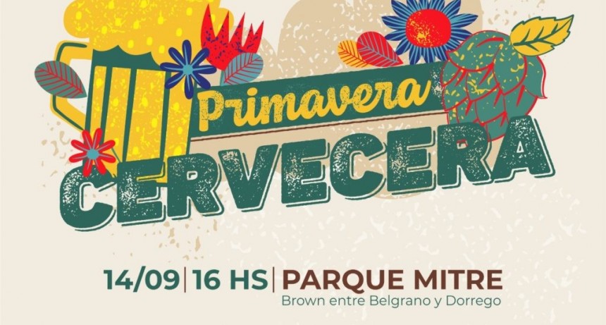 Este sábado llega “Primavera Cervecera” al Parque Mitre