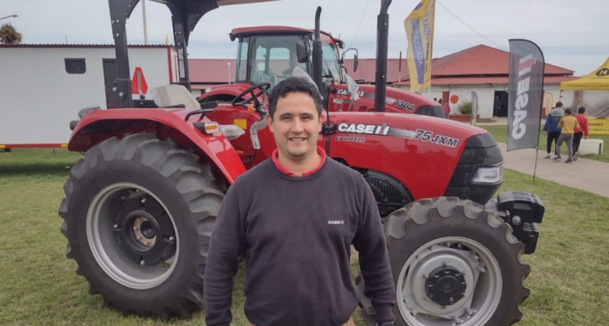 Expo Bolívar: Agro de Souza, con tractores y cosechadores