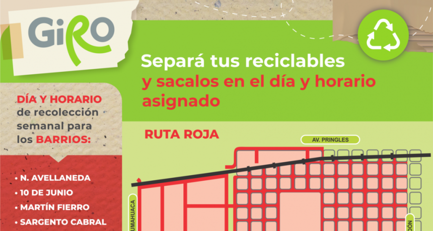 El programa GIRO continúa con su trabajo en territorio en Nicolás Avellaneda, 10 de junio, Martín Fierro, Bancario I y Sargento Cabral